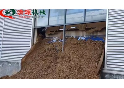 潍坊寿光洗砂污水处理设备使用效果1