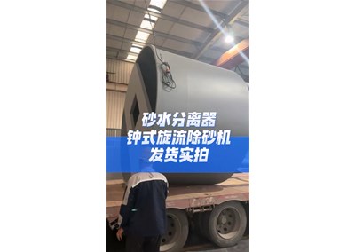 砂水分离器 钟式旋流除砂机发货